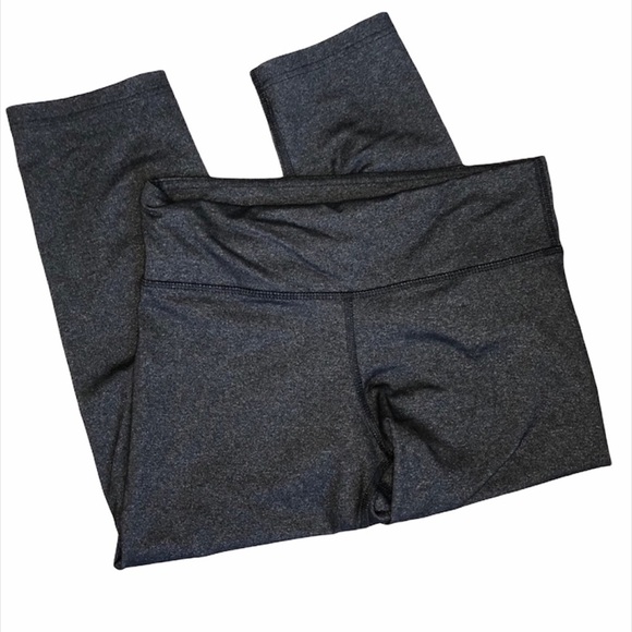 Zobha Dark Gray Cropped Leggings S - Picture 1 of 6